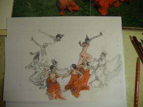 Rosenlied - Koloraturarbeit an der swKopie meiner Bleistiftzeichnung - Bestandteil der Collage - Febr.2012 - Img_6355.jpg