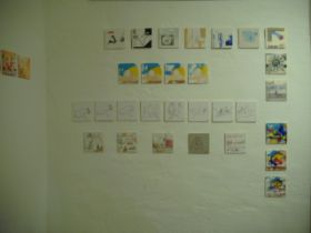 Ausstellung, Jubiläum der Antonspfründe, 60 Bilder, 10x10cm, linke Galeriewand, 7.10.10   Img_3462.jpg