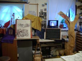 Lange Kunstnacht 2012, Videopräsentation u BühnenHG im Atelier, 16.06.12., 004.jpg